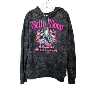 Betty Boop Motorcycle Club Hoodie 3X